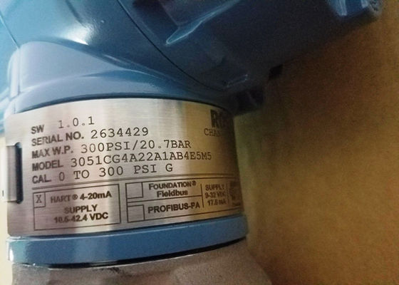 ROSEMOUNT 3051CG4A22A1AB4E5M5 Druktransmitter 300PSI 10,5-42,4VDC