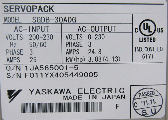Yaskawa SGDB-30ADG Industrial Servo Drives Originele gloednieuw