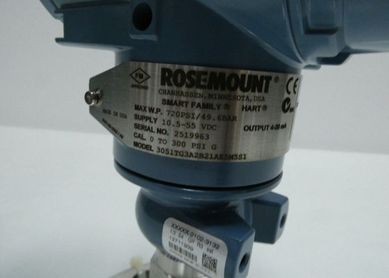 ROSEMOUNT 3051TG3A2B21AE5M5S1 In-Line Gage Druktransmitter 0-300PSI
