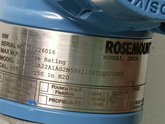 Rosemount 3051CD2A22A1AS2M5B4I1D4T1Q4C4HR5 Slimme druktransmitters