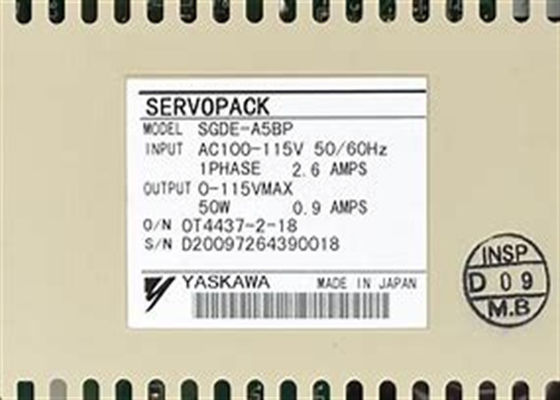 Yasakwa Brand New Industrial Servo Drives SGDE-A5BP Originele
