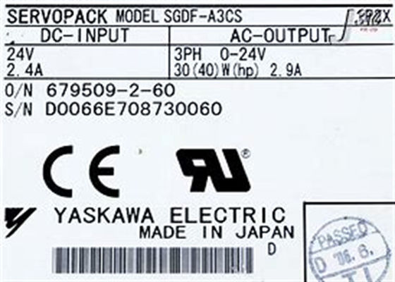 Yaskawa Industrial Servo Drives SGDF-A3CS nieuw in originele doos
