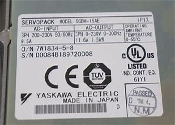 Yaskawa servoaandrijvingen Yaskawa SGDH-15AE Gloednieuw in origineel