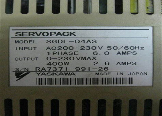 Yaskawa Servo Drives SGDL-04AS SGDL Series Brand New Originele