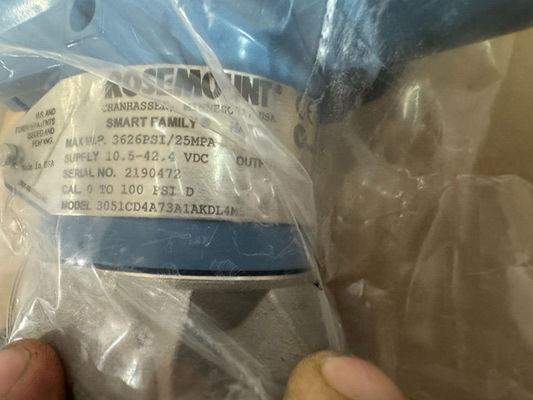 ROSEMOUNT 3051CD4A73A1SKDL4M5 Differentiële drukzender 0-100 PSI D