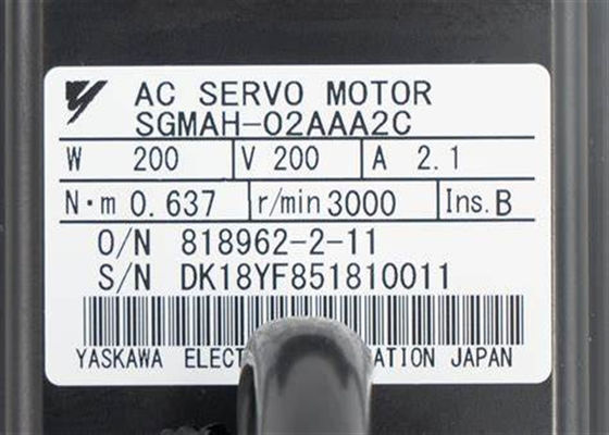 Yaskawa SGMAH-02AAA2C industriële servomotor, gloednieuw in doos
