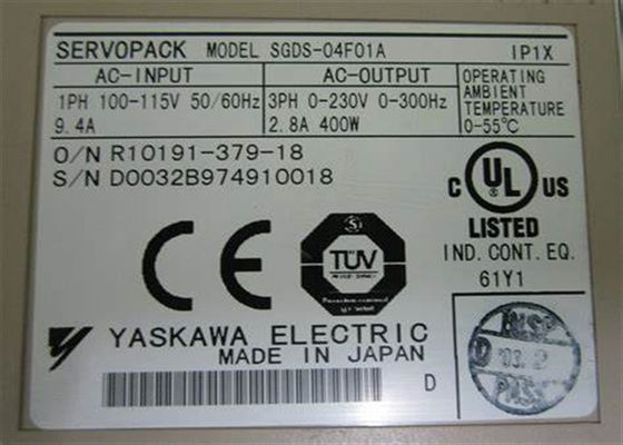 Japan merk Yaskawa SGDS-04F01A Nieuwe servo aandrijving in originele doos