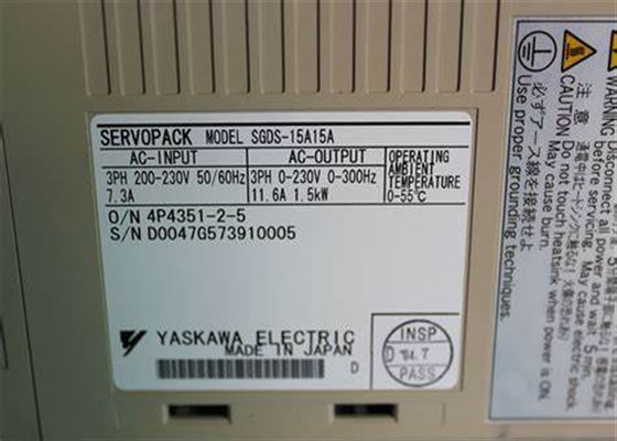 Japan Yaskawa SGDS-15A15A Servo Drives Brand New In Originele Doos