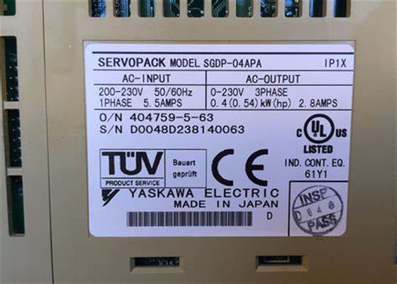 Yaskawa SGDP-04APA AC Servo Drives Brand New Industry Originele