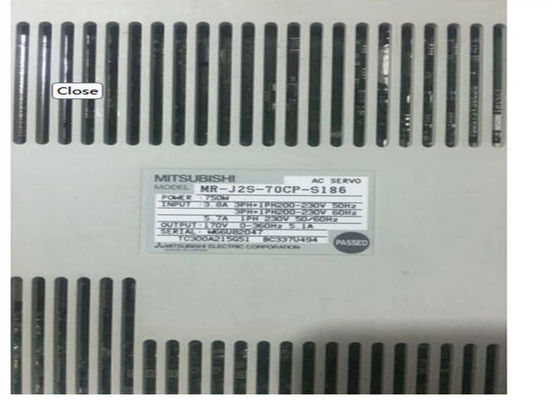 200-230 VAC Frequentie Industriële servo-aandrijvingen met en 400W vermogen MPN Niet van toepassing