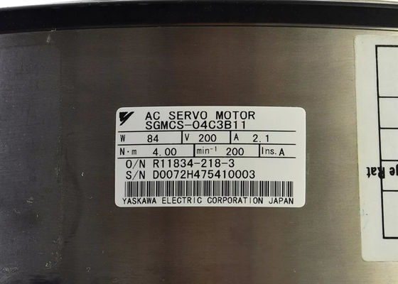 Yaskawa Industrial AC servomotor 4Nm Uitgang SGMCS-04C3B11 Nieuw