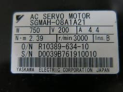 0.75kw industriële servomotor SGMPH-08A1A21 Brand New Original
