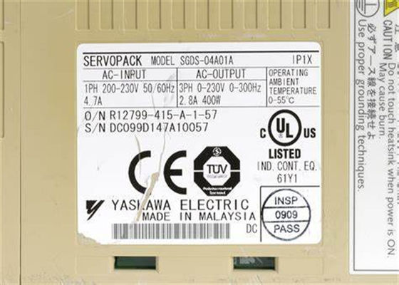 Yaskawa 600Hz Frequentie Industriële Servo Drives SGDS ¥ 04A01A