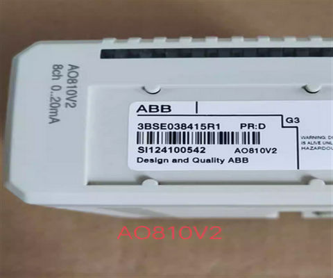 ABB AO810V2 3BSE038415R1 Analoge uitgangsmodule centrale verwerkingseenheid
