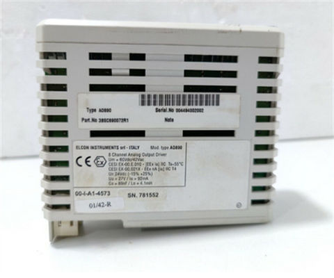 AO890-3BSC690072R1 Analoog-uitgangsmodule Hoogprecisie-analoge signaaluitgang