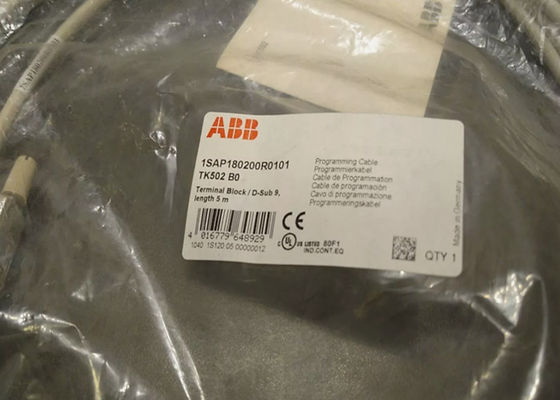 ABB TK502 1SAP180200R0101 AC500,Programmeringskabel D-Sub Term Block 5m lengte