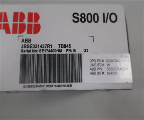 Abb 3BSE021437R1 TB845 S800 Dual Module Bus Outlet Module