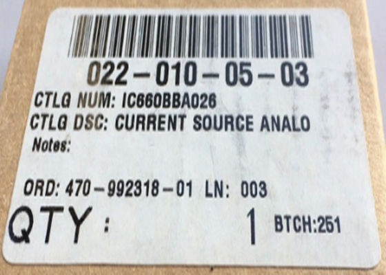 De IC660BBA026 is een Genius Block I/O. Eerder geproduceerd door GE Fanuc, Emerson Automation