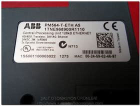 ABB Nieuwe serie PLC Logic Controller PM564-T-ETH 128KB Originele