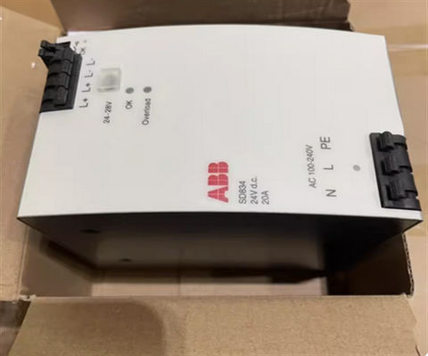 3BSC610067R1 ABB SD834 Stroomtoevoerapparaat Redundante stroomtoevoermodule