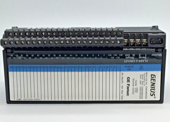 De GE Fanuc IC660BBD024 is een intelligent hoge dichtheid 32-punts discrete sourcing Input / Output (I / O) blok