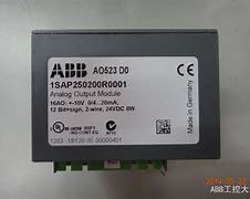 AO523 PLC analoge Output Auto I O Module ABB Nieuw Originaal In Doos