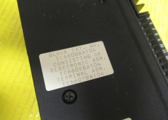 De IC660EBA104 is een onderdeel van de Genius Block I/O module van GE Fanuc Automation nu onder Emerson Automation