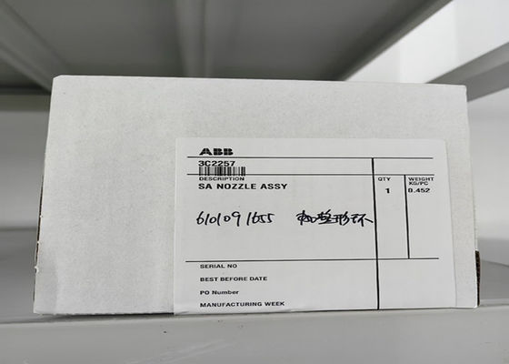 ABB 3C2257, SA NOZZLE ASSY,Oorsprongsland Japan, Spare_parts,Nettogewicht van het product 0,452 kg