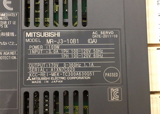 Mitsubishi Electric MELSERVO MR-J3 Series MR-J3-10B1 Industriële AC Servo Drive Versterker 100W