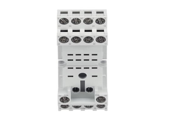 ABB CR-M4SS Standaard stopcontact voor 2c/o of 4c/o CR-M relais, De CR-M4SS stopcontact is van de CR-M (miniatuur) relais reeks