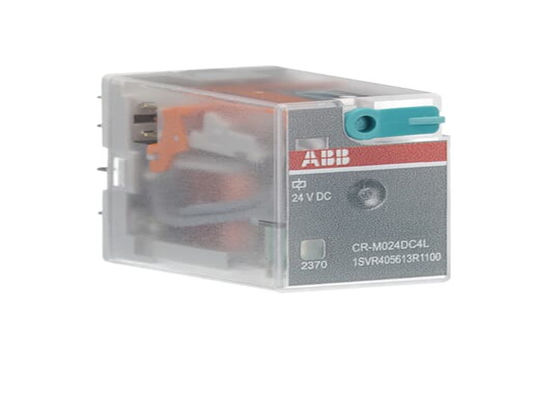 ABB CR-M024DC4L 1SVR405613R1100 aansluitbaar interfacerelais is een miniatuur relais.