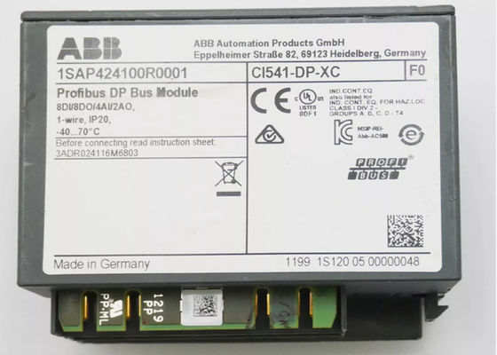 ABB CI541-DP 1SAP224100R0001 Interface module PROFIBUS slaaf 4 AI: U, I, RTD