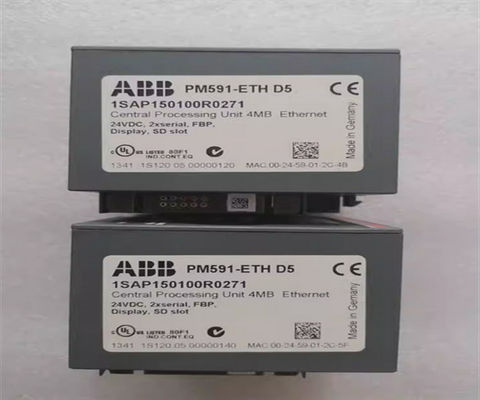 ABB PM591-ETH 1SAP150100R0270 AC500-controllemodule