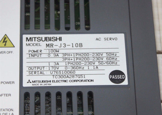 Van de de Reeks M.-j3-10B de Industriële AC Servoaandrijving van Mitsubishi Electric MELSERVO M.-J3 Versterker 100W