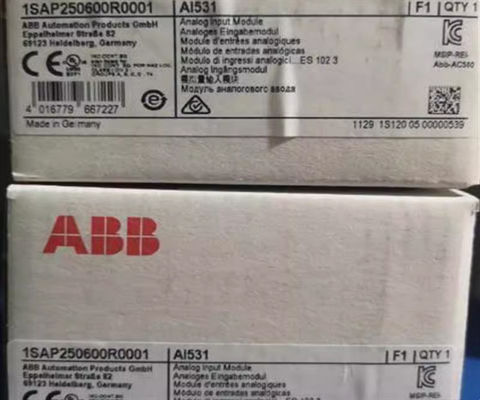 ABB 1SAP250600R0001 Analoog Input RTD 8AI Module AI531