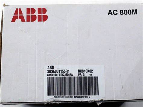 3BSE031155R1 BC810K02 Communicatie module ABB Nieuwe originele doos