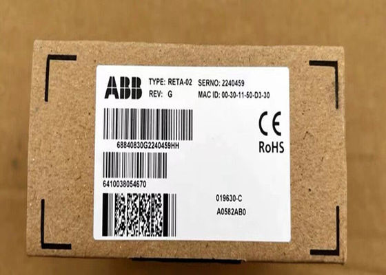 3ABD68840830 RETA-02 Ethernet PROFINET I/O Modbus/TCP-adapter voor besturing