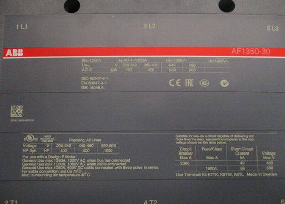AF1350-30-22-70 100-250V 50/60Hz of 100-250V DC Contactor Digitale In- en Uitgangsmodule