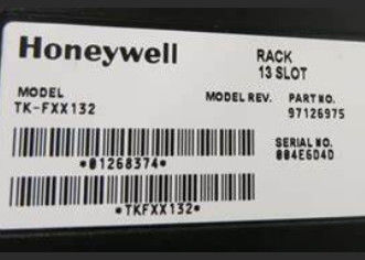 Honeywell PLC-module TK-FXX132 Slot chassis bekleed met 13 Amp Tamb Max=60 C