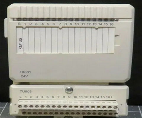 ABB DI801 3BSE020508R1 Digitale invoer 24V 16 ch Redundante voedingsmodule