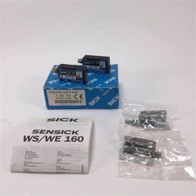 SICK WS/WE160-F440 680nm zichtbare rode plastic optische sensor met 15 mm