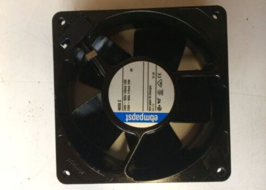 EBMPAPST 4656 Z Industriële centrifuge ventilator met geverfde zwarte stalen stuwkraan