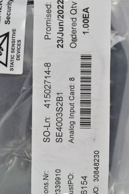 Emerson SE4003S2B1 DeltaV analoge ingangskaart 8