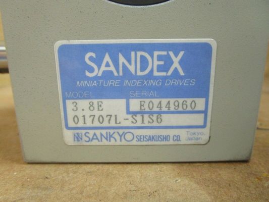 Sankyo 3.8E 01707L Superieure prestaties Sandex miniatuur indexering drives