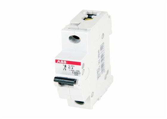 ABB S201-C4 2CDS251001R0044 Miniatuurcircuitbreaker - 1P - C - 4 A