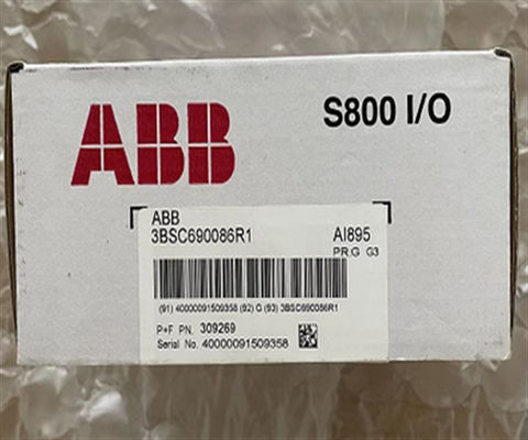 AI895 3BSC690086R1 Analog Input ABB Redundante voedingsmodule