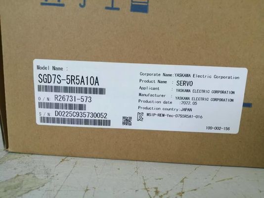 YASKAWA Electric Corporation SERVO SGD7S-5R5A10A Industriële servomotor