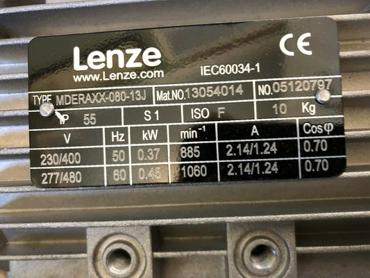 LENZE MDERAXX-080-13J Nominale stroom 1,5A Industriële servo aandrijvingen