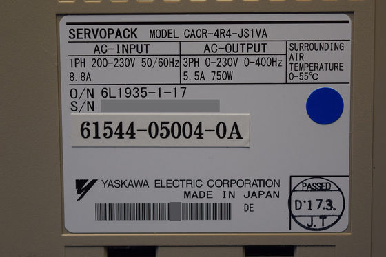 Yaskawa CACR-4R4-JS1VA AC servo aandrijving Maximale druppels/netwerk 31