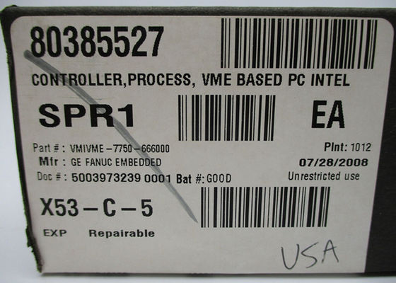 GE Fanuc Automation VMIVME-7750-666000 Pentium III Processor-gebaseerde VME Single Board Computer